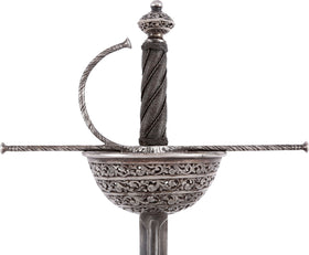 VINTAGE CUP HILTED RAPIER
