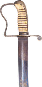 WAR OF 1812 PERIOD US MILITIA CAVALRY OFFICER'S SWORD
