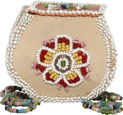 WOODLAND INDIAN BEADED BOX - Fagan Arms