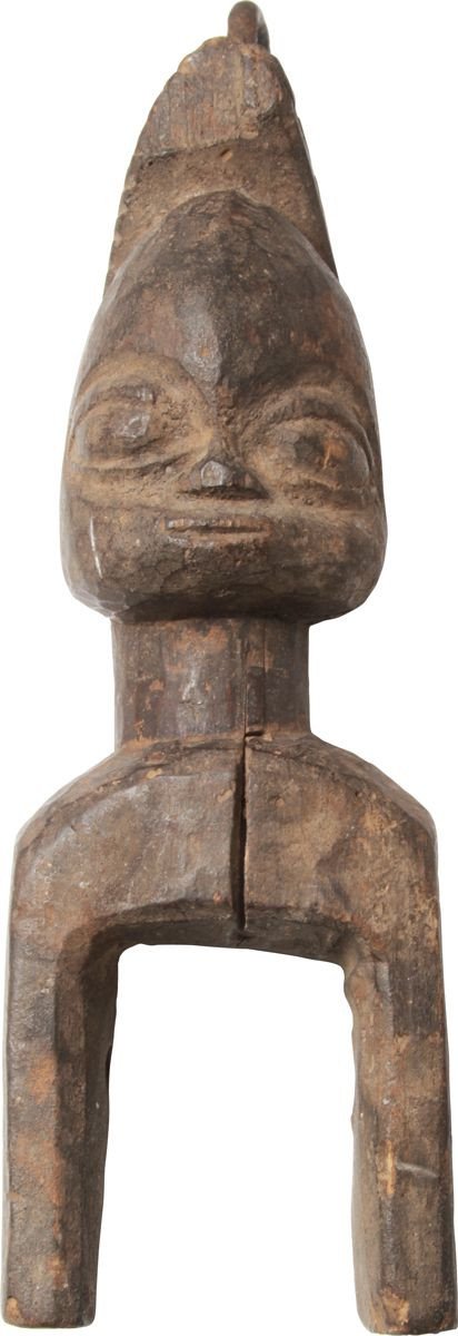 Yoruba West Africa Figural Heddle Pulley - Product